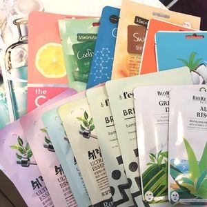 16 Piece Korean Sheet Face Mask